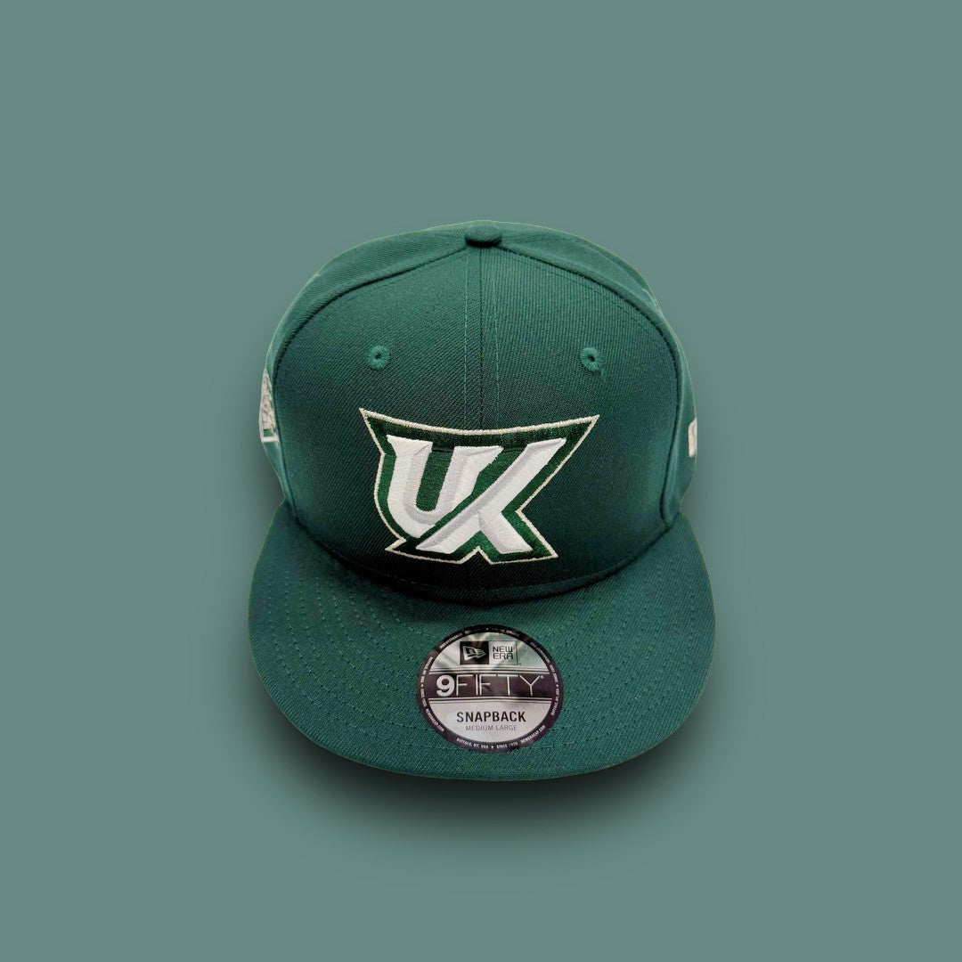 URBAN KNOWLEDGE X NEW ERA CHAMPIONSHIP EDITION PINE GREEN/GREY/BLK/SILVER