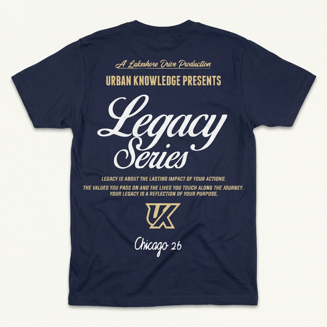 Navy Legacy Tee