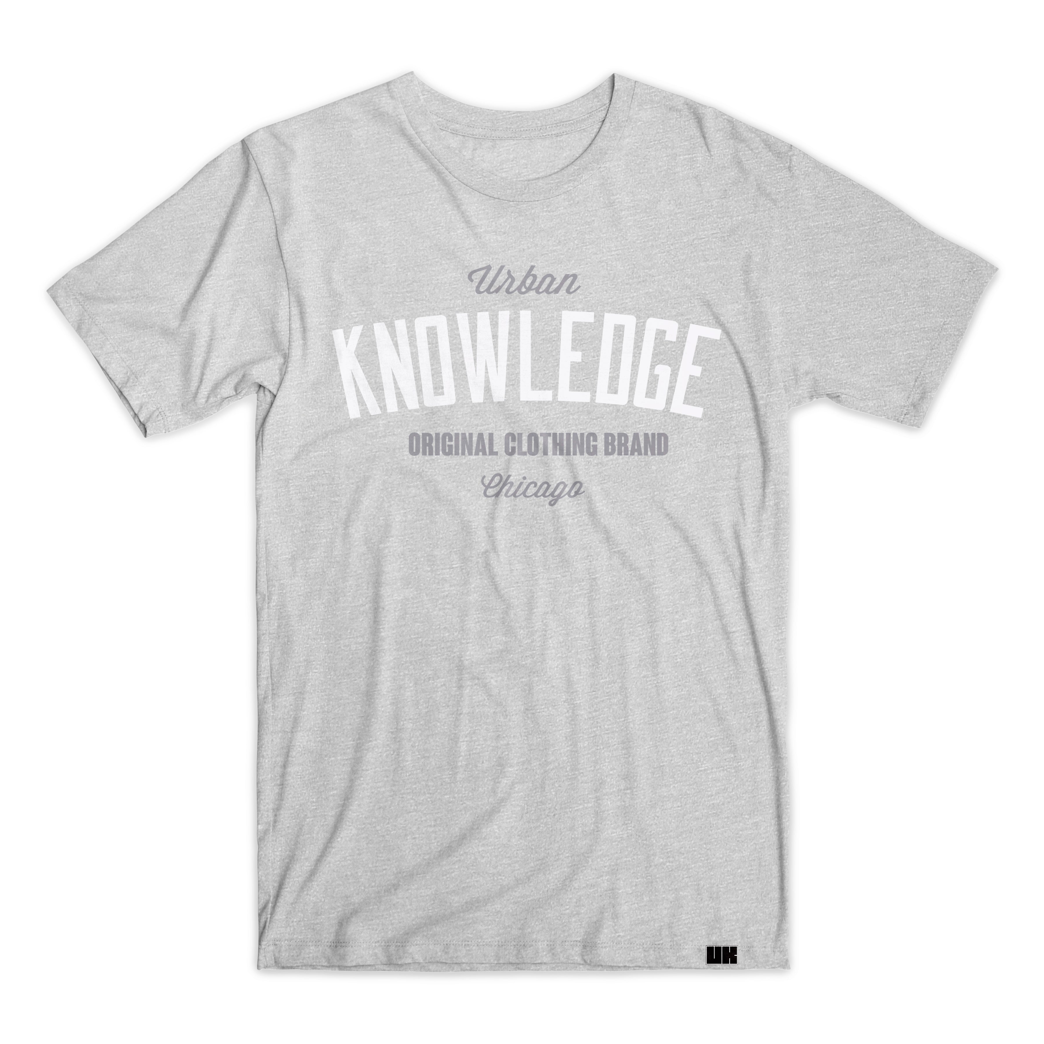 Knowledge Prime Tee Heather Grey